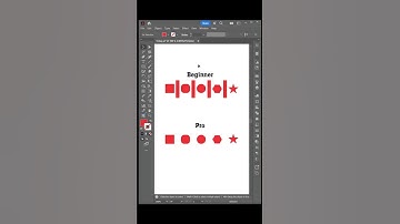 Beginner VS Pro Using Align Tool in Illustrator