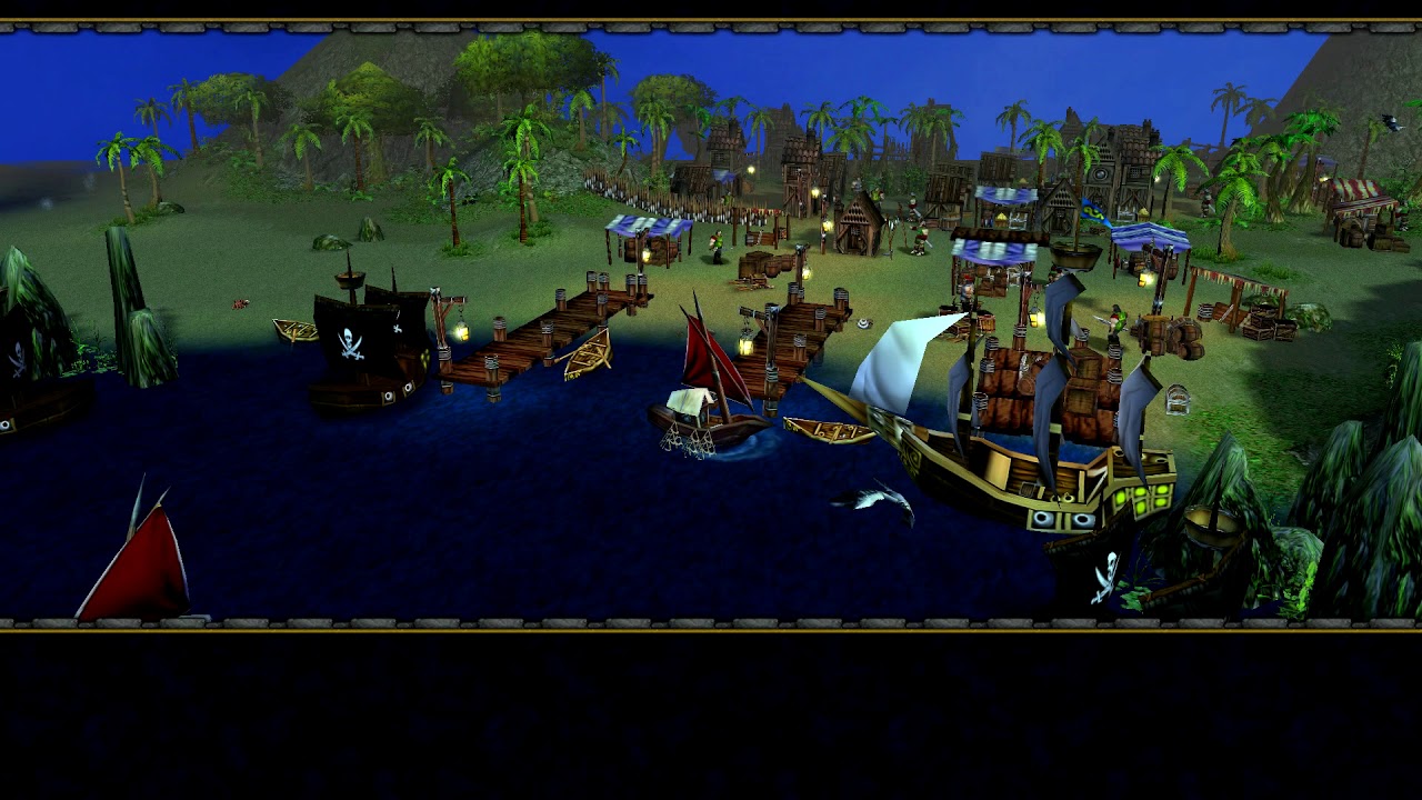 Wc3 Legend of War Begins chapter 2 Assault against Black Reef - YouTube