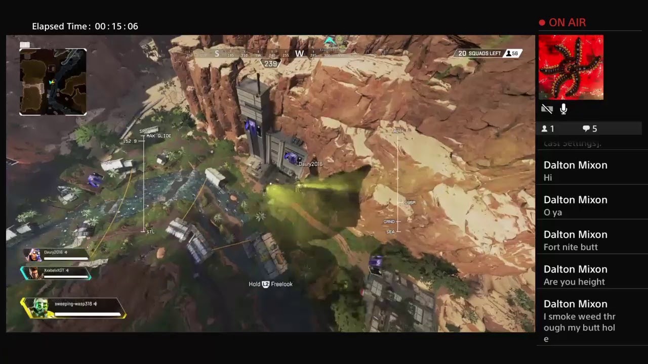 sweepingwasp316's Live PS4 Broadcast YouTube