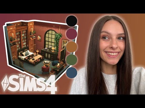 Life & Death Teen Bedroom - Mini Build | The Sims 4