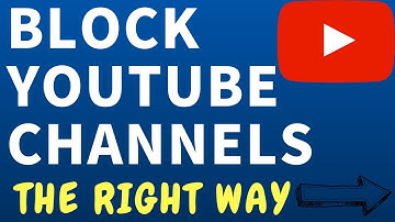 How To Block YouTube Channels ✅