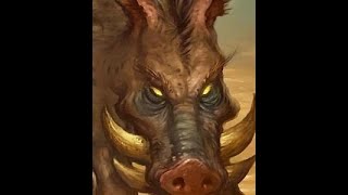 Hearthstone Druid Stonetusk Boar Otk