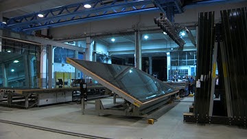 Crane Loading System for Glass Sheet - Macotec
