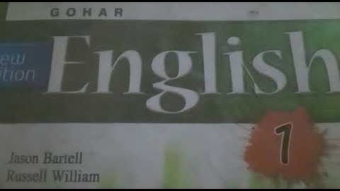 English Class 1 Lecture 16 | By Farkhanda Faqir Hussain | Falcon School System