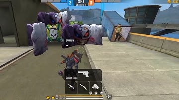 Random player Challenge me In custom room 1v1 (Frst Blood) 😅#freefire..