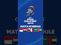 AFC Asian Qualifiers Round to 26 - Match Schedule #football #afcqualifiers #