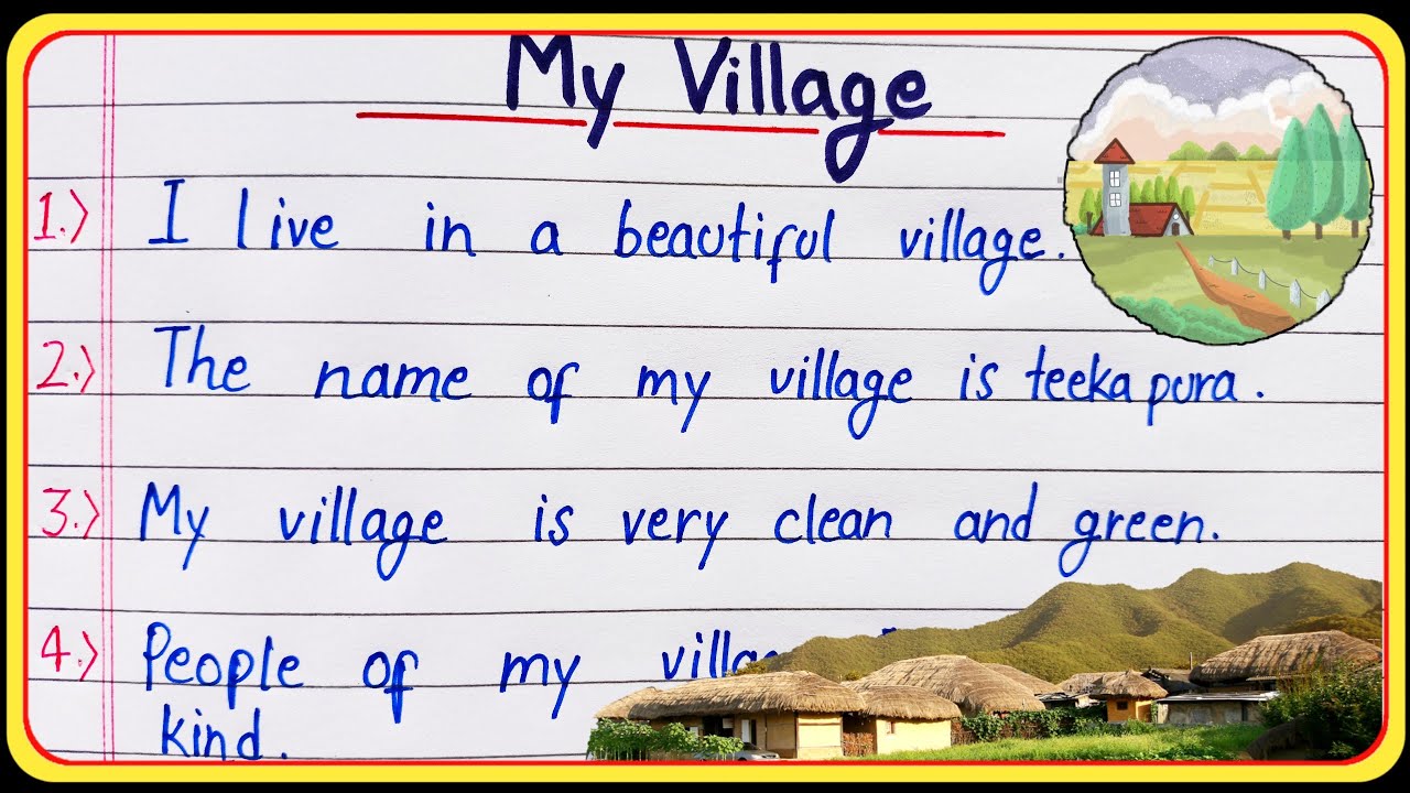 10 Lines On My Village In English My Village Essay In English YouTube 10-lines-on-my-village-in-english-my-village-essay-in-english-youtube