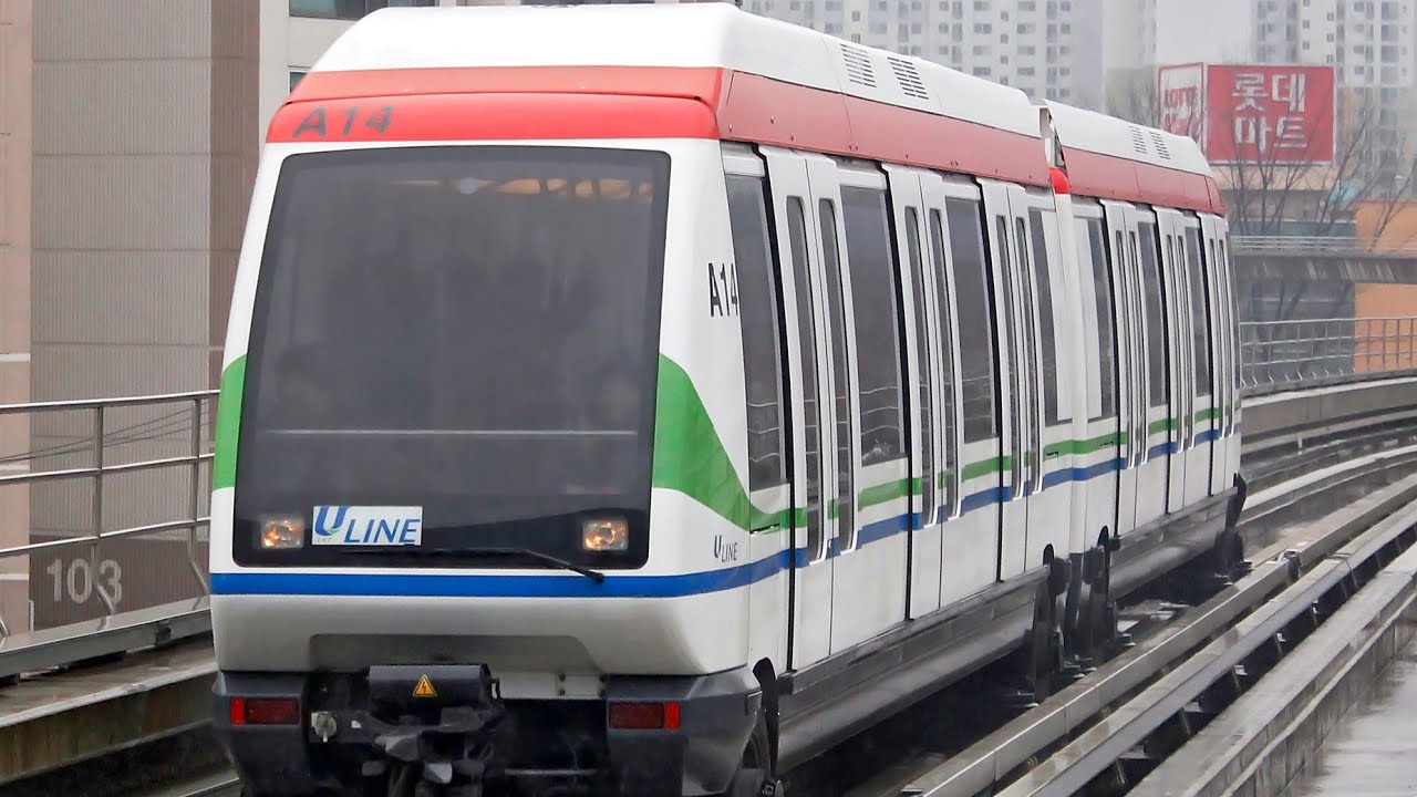 의정부경전철 발곡 ~ 탑석 주행