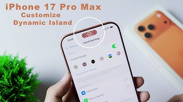 iPhone 17 Pro Max - How to Customize or Hide Dynamic Island iPhone 17 Pro Max
