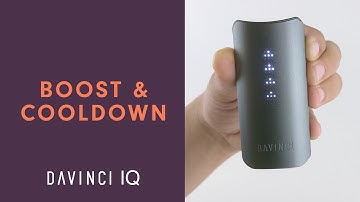How To Use DaVinci IQ Boost Mode & Cooldown - DaVinciVaporizer.com