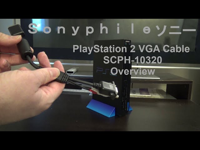 PlayStation 2 VGA Cable (SCPH-10320) Overview 