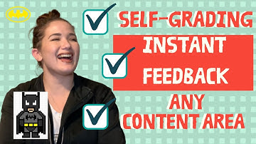 Self Grading/ Instant Feedback PIXEL ART Activities for any Content Area (Math Demonstrated)