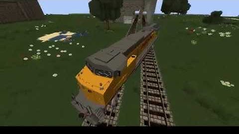 Minecraft Immersive Railroading Mod - Deja Vu Train