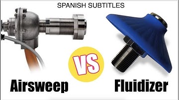 Material Flow Aid - Fluidizers Vs AirSweep | SPANISH SUBTITLES | Material Activation System