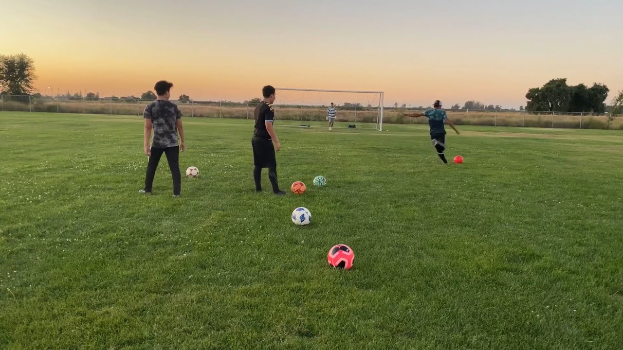 Four Mexicans playing soccer Part 2 YouTube