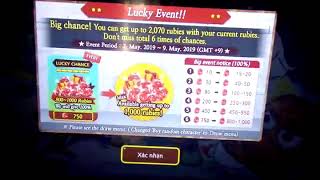/El Dorado/Tặng 30 ruby cho các bạn và thông báo sự kiện mới ở game El Dorado😄😄😄