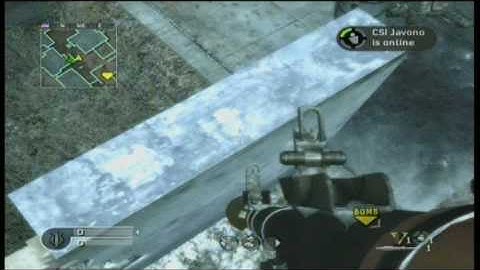 call of duty 4 pipeline bounce and bloc stairs NORMAL mode