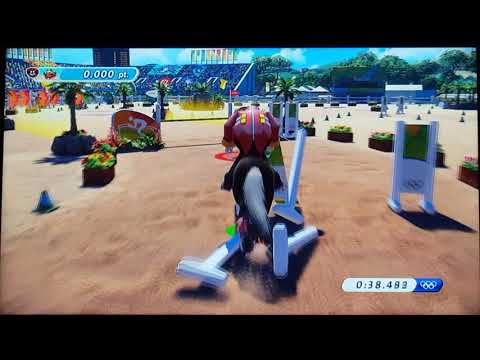 Mario Sonic Rio 2016 Dr Eggman Fails In Equestrian