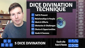 🎲 How to Use Dice for Divination: 5-Dice Session & Number Meanings