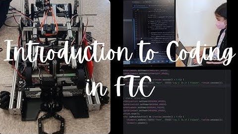 Introduction to Coding in FTC
