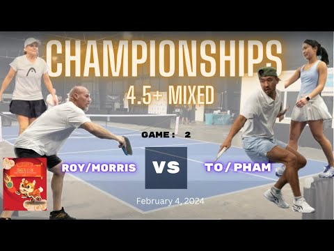 4.5 | GOLD | GAME 2 | Diana Pham / John Toe vs Brent Roy / Cindy Morris | Dragon Slam 2024