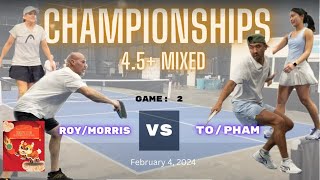 4.5 | GOLD | GAME 2 | Diana Pham / John Toe vs Brent Roy / Cindy Morris | Dragon Slam 2024