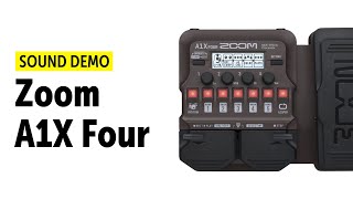 Zoom A1X Four - Sound Demo (no talking)