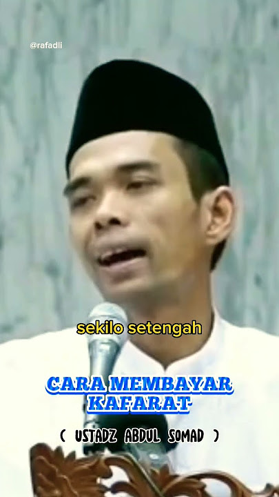 CARA MEMBAYAR KAFARAT. #shortsvideo #shorts #viral #rafabelajar #yearofyou