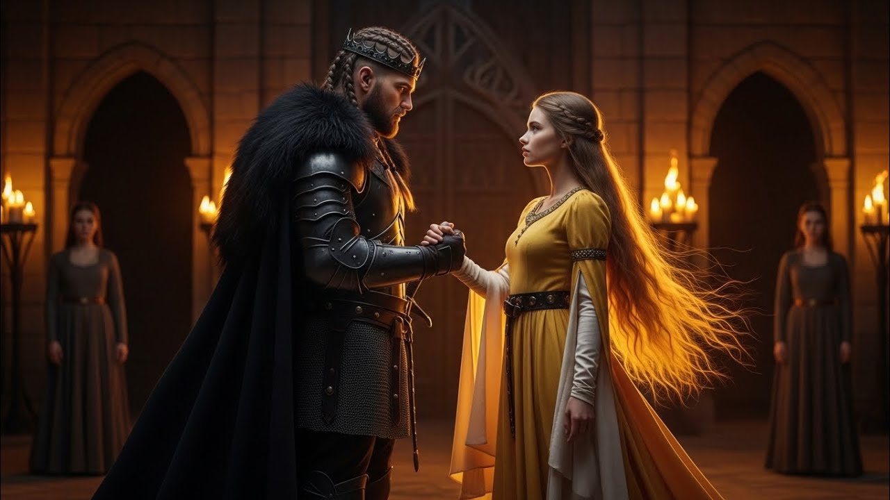 “The Alpha King Chose the Girl in Yellow… and the Kingdom Froze in Silence!”