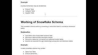 ccs341 | data warehouse |unit 4 snowflake schema