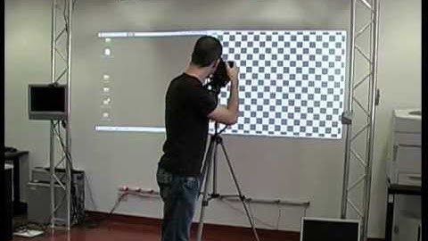 [UIST 2010] Interactive Calibration of a Multi-Projector Video-Wall