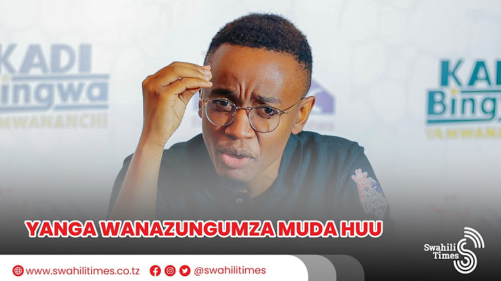 🔴#LIVE: YANGA WANATOA TAMKO KUHUSU DABI MUDA HUU