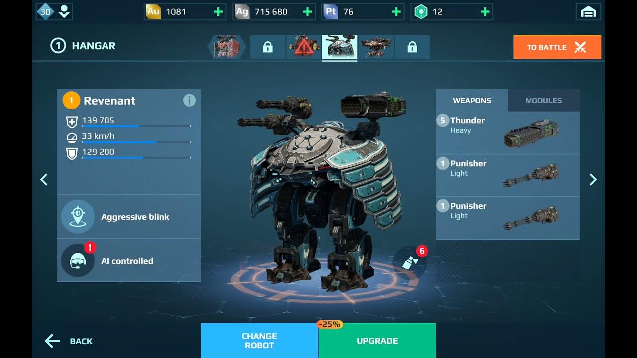 [WAR ROBOTS] robots GIVEAWAY download now to get free robotI got