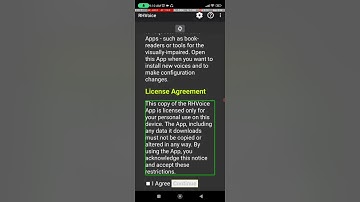 how to use the rh voice blind person in mobile phone in nepali