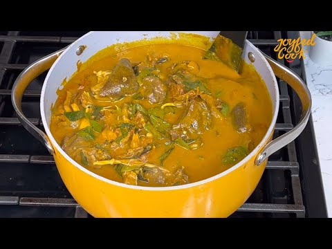 How to cook rich oha / ora soup with fresh oha & Uziza leaf. This is the best way to cook oha soup