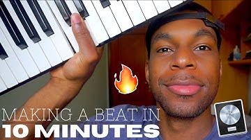 10 Minute Beat Making Challenge: Making A Fire Beat in Logic Pro X 🔥 | music lab