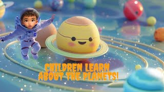 Children learn about the planets  The process stores ActionsToony Tales