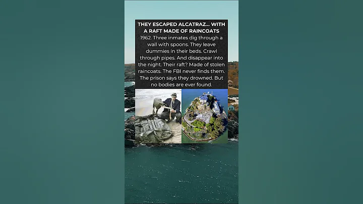 They Escaped Alcatraz… And Were Never Found 🛶🕳️ #history #shorts