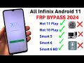 All Infinix Android 11 FRP Bypass 2024 | X688B/X6611B /X657B Google Account Unlock Without PC