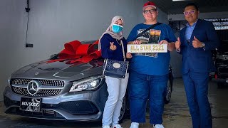 Deliver Mercedes CLA180 AMG High Spec - Warna Paling Premium Untuk Teacher