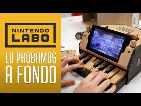 Nintendo Labo : la Switch se dote de nouveaux accessoires en carton