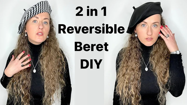 Beret diy tutorial, French beret sewing tutorial, Reversible hat DIY, Fashion diy tips, Anita Benko