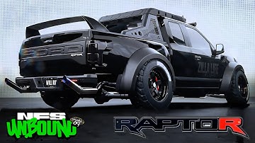 NFS UNBOUND, "B Tier" Drag Races With Bump Shifting, "Ford F 150 Raptor". Drag Times In Description.