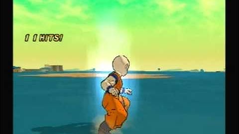 DragonBall Z Budokai 2: Krillen (All Moves)