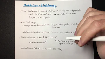Was ist Modulation einfach erklärt?