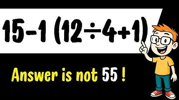 Viral Math problem 15-1(12:4+1) =?  Riddle Answer