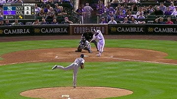 NYY@COL: Story grounds a single for his third RBI