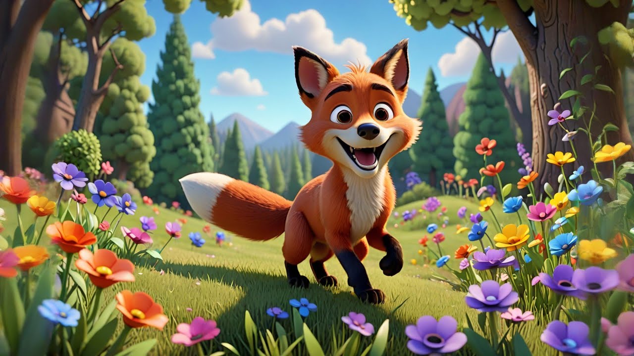 The Funny Fox’s Forest Fun 🦊🎉 | Fun Learning Video for Kids | Preschool ...