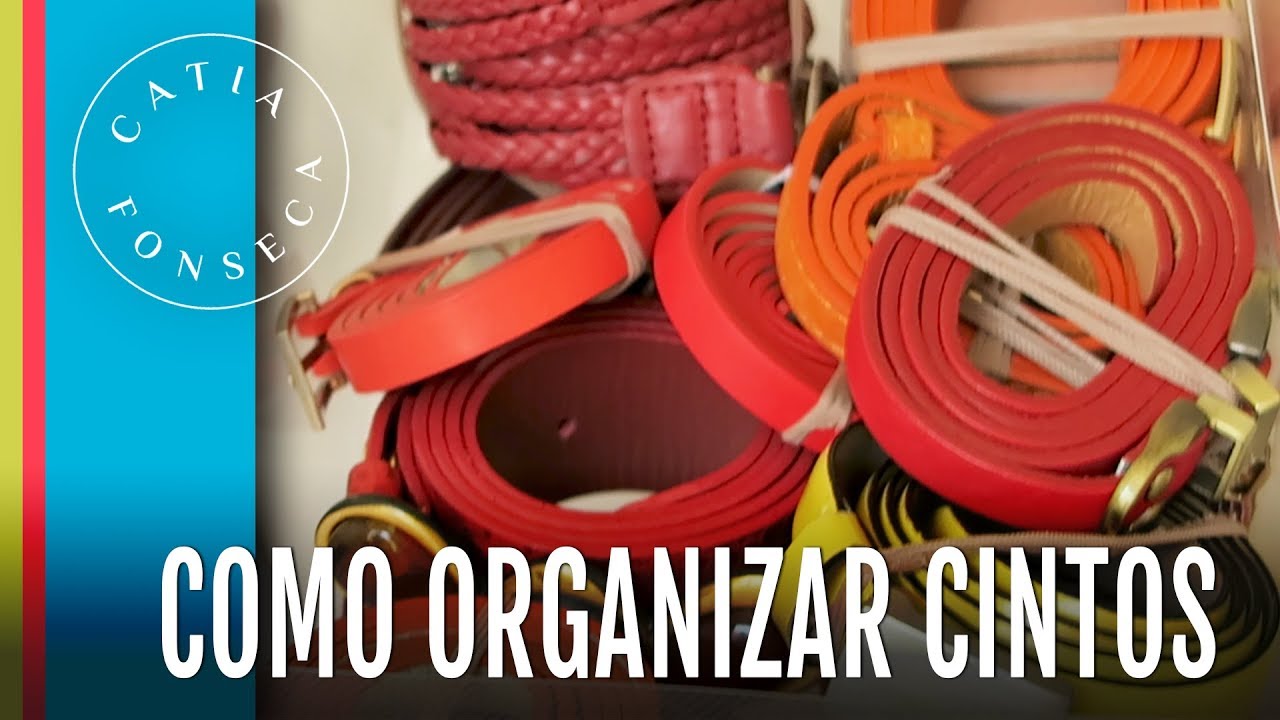 DIY: Organize seus cintos - YouTube