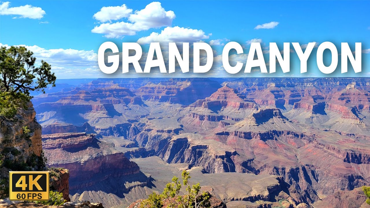 Southern Rim Hiking the Grand Canyon South Rim Trail in 4K - Unforgettable Views and ...